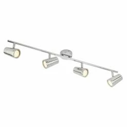 Revive Lighting Revive Chrome 4-Light Bathroom Bar Spotlight