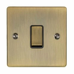 Revive Lighting Revive Single Light Switch - Antique Brass