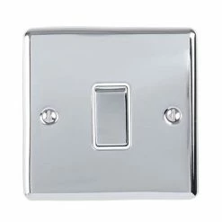 Revive Lighting Revive Single Light Switch - Satin Steel