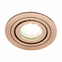 Revive Lighting Revive Brushed Copper Round Tiltable Downlight
