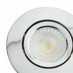 Revive Lighting Revive Chrome IP65 LED Fire-Rated Tiltable Downlight -Revive Lighting Shop RV175BCHR D2 460 2