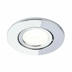 Revive Lighting Revive Chrome IP65 LED Fire-Rated Tiltable Downlight