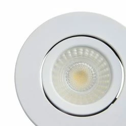 Revive Lighting Revive Matt White IP65 LED Fire-Rated Tiltable Downlight -Revive Lighting Shop RV175BMWT D2 460