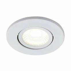 Revive Lighting Revive Matt White IP65 LED Fire-Rated Tiltable Downlight