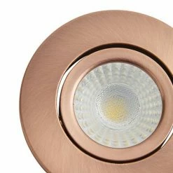Revive Lighting Revive Antique Copper IP65 LED Fire-Rated Tiltable Downlight -Revive Lighting Shop RV175COP D2 460
