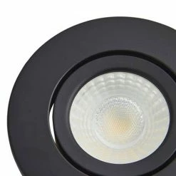 Revive Lighting Revive Satin Black IP65 LED Fire-Rated Tiltable Downlight 5 Revive Lighting Revive Satin Black IP65 LED Fire-Rated Tiltable Downlight -Revive Lighting Shop RV175SBL D2 460