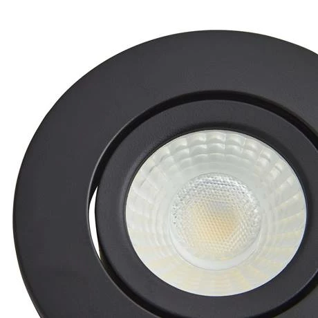 Revive Lighting Revive Satin Black IP65 LED Fire-Rated Tiltable Downlight 3 Revive Lighting Revive Satin Black IP65 LED Fire-Rated Tiltable Downlight - Image 3