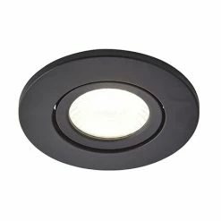 Revive Lighting Revive Satin Black IP65 LED Fire-Rated Tiltable Downlight