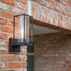 Revive Lighting Revive Outdoor PIR Matt Black Frame Wall Light 7 Revive Lighting Revive Outdoor PIR Matt Black Frame Wall Light -Revive Lighting Shop RV2012 D3 460