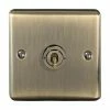 Revive Lighting Revive Single Toggle Light Switch - Antique Brass