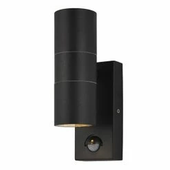 Revive Lighting Revive Outdoor Black Up & Down Sensor Light