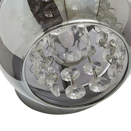Revive Lighting Revive Chrome/Smoked Glass Bathroom Wall Light 3 Revive Lighting Revive Chrome/Smoked Glass Bathroom Wall Light - Image 3