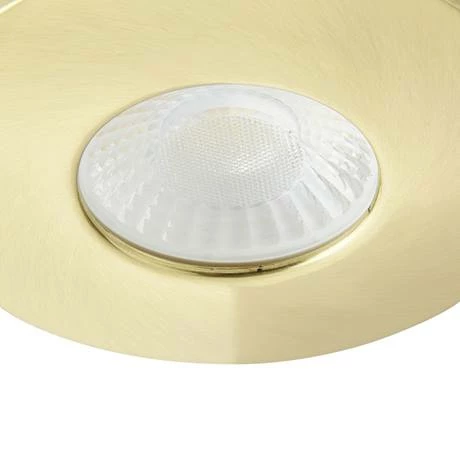 Revive Lighting Revive Satin Brass IP65 LED Fire-Rated Fixed Downlight 3 Revive Lighting Revive Satin Brass IP65 LED Fire-Rated Fixed Downlight - Image 3