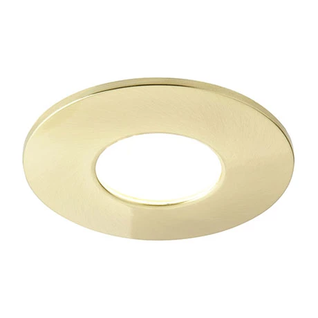 Revive Lighting Revive Satin Brass IP65 LED Fire-Rated Fixed Downlight 1 Revive Lighting Revive Satin Brass IP65 LED Fire-Rated Fixed Downlight