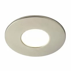 Revive Lighting Revive Satin Nickel IP65 LED Fire-Rated Fixed Downlight