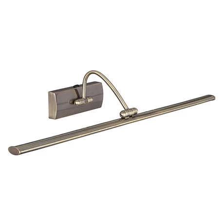 Revive Lighting Revive Antique Brass LED Picture Light - 51 Lights 1 Revive Lighting Revive Antique Brass LED Picture Light - 51 Lights