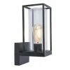 Revive Lighting Revive Outdoor Matt Black Frame Wall Light