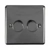 Revive Lighting Revive 2 Way Dimmer Light Switch - Black Nickel