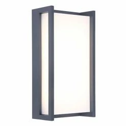Revive Lighting Revive Outdoor Square Anthracite Wall Light