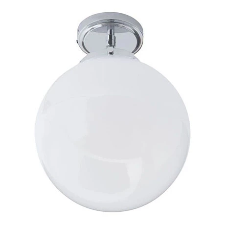 Revive Lighting Revive Chrome 1 Light Semi-Flush Bathroom Ceiling Light 1 Revive Lighting Revive Chrome 1 Light Semi-Flush Bathroom Ceiling Light