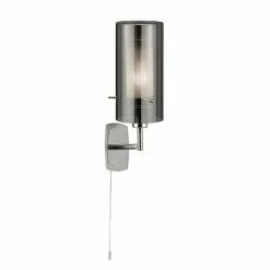 Revive Lighting Revive Smoked Glass Shade Wall Light