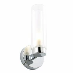 Revive Lighting Revive Chrome Tube Bathroom Wall Light