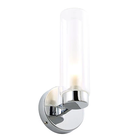 Revive Lighting Revive Chrome Tube Bathroom Wall Light 1 Revive Lighting Revive Chrome Tube Bathroom Wall Light