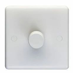 Revive Lighting Revive Single Dimmer Light Switch White