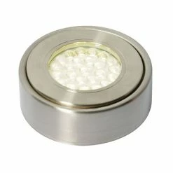 Revive Lighting Revive Round LED Under Cabinet Light Satin Nickel