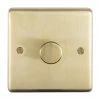 Revive Lighting Revive Single Dimmer Light Switch - Brushed Brass