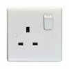 Revive Lighting Revive 1 Gang Switched Socket - White