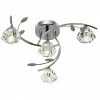 Revive Lighting Revive Chrome Semi-Flush Ceiling Light - 4 Light