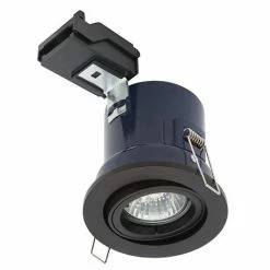 Revive Lighting Revive Matt Black Fire Rated Adjustable Downlight
