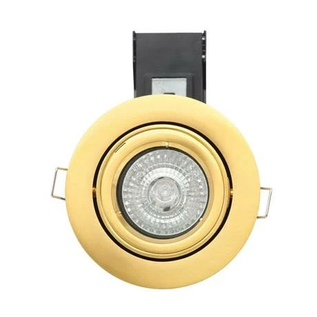 Revive Lighting Revive Satin Brass Fire Rated Adjustable Downlight 2 Revive Lighting Revive Satin Brass Fire Rated Adjustable Downlight - Image 2