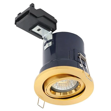 Revive Lighting Revive Satin Brass Fire Rated Adjustable Downlight 1 Revive Lighting Revive Satin Brass Fire Rated Adjustable Downlight
