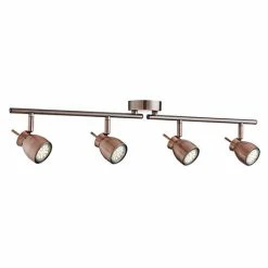 Revive Lighting Revive Copper Spotlight Bar - 4 Light Split
