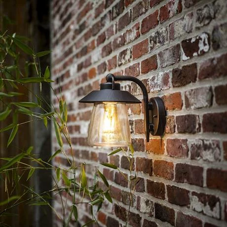 Revive Lighting Revive Outdoor Vintage Black Bronze Down Lantern 2 Revive Lighting Revive Outdoor Vintage Black Bronze Down Lantern - Image 2