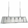 Revive Lighting Revive Chrome Lantern Bar Ceiling Light - 5 Light