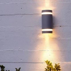 Revive Lighting Revive Outdoor Up & Down Dark Grey Wall Light -Revive Lighting Shop RV5604 D2 460