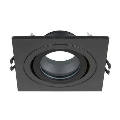 Revive Lighting Revive IP65 Matt Black Square Tiltable Bathroom Downlight 2 Revive Lighting Revive IP65 Matt Black Square Tiltable Bathroom Downlight - Image 2