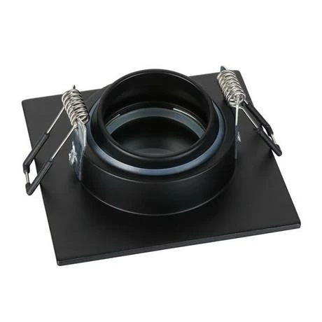 Revive Lighting Revive IP65 Matt Black Square Tiltable Bathroom Downlight 3 Revive Lighting Revive IP65 Matt Black Square Tiltable Bathroom Downlight - Image 3