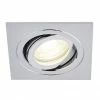 Revive Lighting Revive IP65 Chrome Square Tiltable Bathroom Downlight