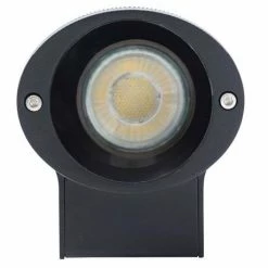 Revive Lighting Revive Outdoor Black Ridged Single Downlight 7 Revive Lighting Revive Outdoor Black Ridged Single Downlight -Revive Lighting Shop RV593BLK D3 460