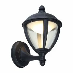 Revive Lighting Revive Outdoor Matt Black LED Up Lantern