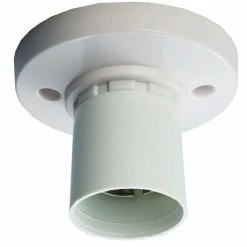 Revive Lighting Revive Wall Mounted Light Bulb Holder White