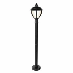 Revive Lighting Revive Outdoor Matt Black LED Bollard Lantern