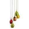 Revive Lighting Revive Multi Coloured Glass Pendant Light - 5 Light
