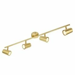 Revive Lighting Revive Satin Brass 4 Light Bar Spotlight