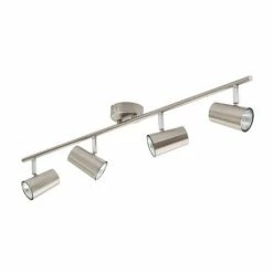 Revive Lighting Revive Satin Nickel 4 Light Bar Spotlight