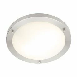 Revive Lighting Revive Satin Nickel 18W Large LED Flush Ceiling Light